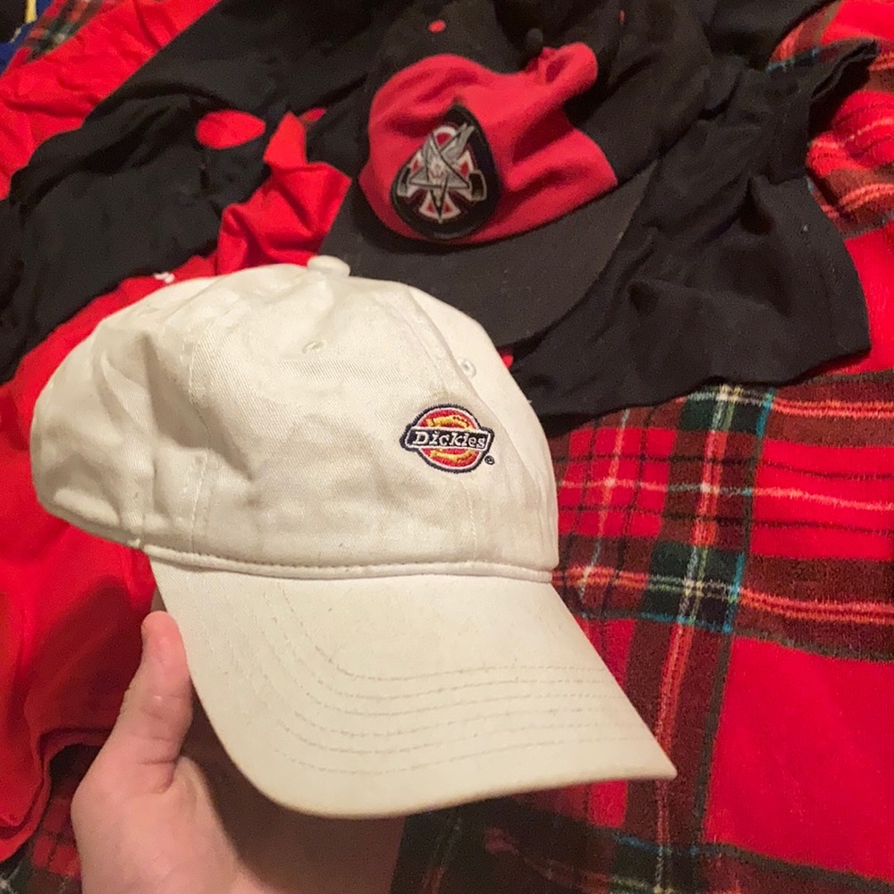 Dickies white hat